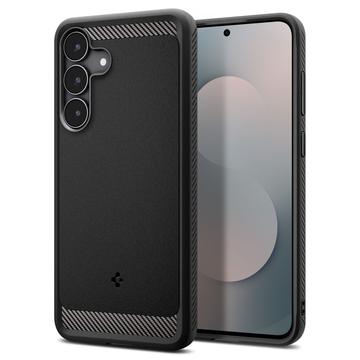Samsung Galaxy S25 FE Spigen Rugged Armor TPU Hülle - Schwarz