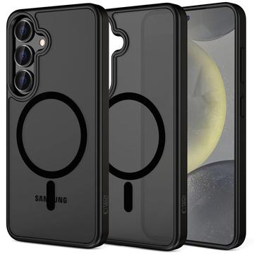 Samsung Galaxy S25 FE Tech-Protect Magmat Hülle - MagSafe-kompatibel - Matt Schwarz