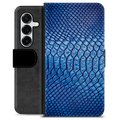 Samsung Galaxy S25+ Premium Schutzhülle mit Geldbörse - Leder