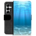 Samsung Galaxy S25+ Premium Schutzhülle mit Geldbörse - Meer