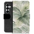 Samsung Galaxy S25+ Premium Schutzhülle mit Geldbörse - Tropic