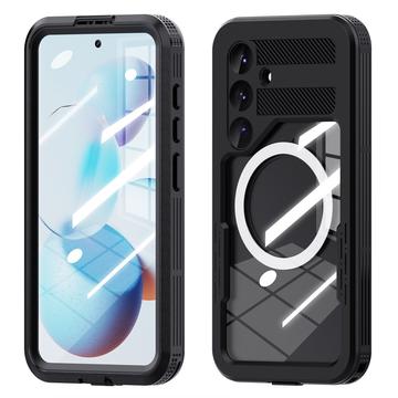 Samsung Galaxy S25 Redpepper IP68 Magnetisches Wasserdichtes Hülle - Schwarz