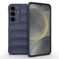 Samsung Galaxy S25 Rugged TPU Hülle - Dunkel Blau