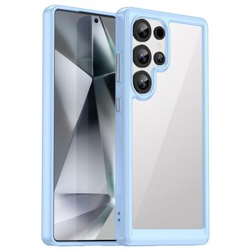 Samsung Galaxy S25 Ultra Anti-Shock Hybrid Hülle - Blau