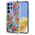 Samsung Galaxy S25 Ultra TPU-Hülle mit Blumenmuster - Lilien