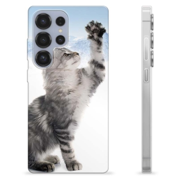 Samsung Galaxy S25 Ultra TPU Hülle - Katze