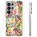 Samsung Galaxy S25 Ultra TPU Hülle - Pinke Blumen