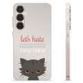 Samsung Galaxy S25+ TPU Hülle - Böse Katze