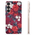 Samsung Galaxy S25+ TPU Hülle - Vintage Blumen