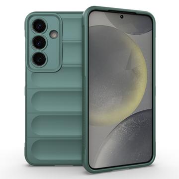Samsung Galaxy S25+ Rugged TPU Hülle - Grün
