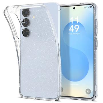 Samsung Galaxy S25+ Spigen Liquid Crystal Glitter Hülle - Durchsichtig