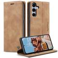 Samsung Galaxy S26 FE Caseme 013 Serie Schutzhülle mit Geldbörse - Braun