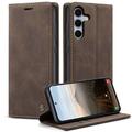 Samsung Galaxy S26 FE Caseme 013 Serie Schutzhülle mit Geldbörse - Kaffee