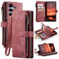 Samsung Galaxy S26 FE Caseme C30 Multifunktions Wallet Hülle - Rot