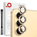 Samsung Galaxy S26 Northjo Strass-Kamera-Objektiv-Schutz-Set - Gold