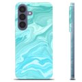 Samsung Galaxy S26+ TPU Hülle - Blauer Marmor