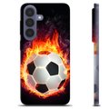Samsung Galaxy S26+ TPU Hülle - Fußball Flamme