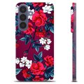 Samsung Galaxy S26+ TPU Hülle - Vintage Blumen