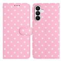 Samsung Galaxy S26 Pro Polka-Dot-Muster Wallet Hülle - Rosa
