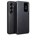 Samsung Galaxy S26 Qialino Smart View Leder Flip Hülle