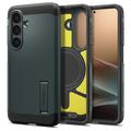 Samsung Galaxy S26 Spigen Tough Armor Mag Hülle - Abgrundgrün
