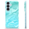Samsung Galaxy S26 TPU Hülle - Blauer Marmor