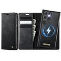 Samsung Galaxy S26 Ultra Caseme C49 2-in-1 abnehmbare Wallet Hülle - MagSafe-kompatibel, RFID - Schwarz