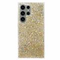 Samsung Galaxy S26 Ultra Glitter Flakes TPU Hülle - Gold