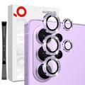 Samsung Galaxy S26 Ultra Northjo Strass Kamera Objektivschutz Set - Lila