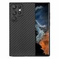 Samsung Galaxy S26 Ultra Premium-Hülle mit Carbon-Optik - Schwarz