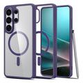 Samsung Galaxy S26 Ultra Spigen Ultra Hybrid Mag Hülle - Tiefviolett / Durchsichtig