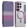 Samsung Galaxy S26 Ultra Elegante magnetische Flip-hülle mit RFID-Kartenfächern