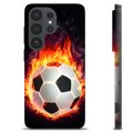 Samsung Galaxy S26 Ultra TPU Hülle - Fußball Flamme