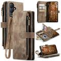 Samsung Galaxy S26+ Caseme C30 Multifunktions Wallet Hülle - Braun