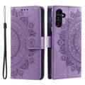 Samsung Galaxy S26+ Mandala Serie Wallet Hülle - Purpur