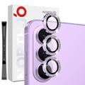 Samsung Galaxy S26+ Northjo Strass Kamera Objektivschutz Set - Lila