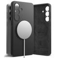 Samsung Galaxy S26+ Ringke Liquid Silicone MagSafe Hülle - Schwarz