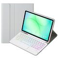 Samsung Galaxy Tab A11+ Bluetooth-Tastaturhülle - Grau