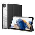 Samsung Galaxy Tab A9 Dux Ducis Toby Tri-Fold Smart Folio Hülle - Schwarz