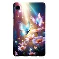 Samsung Galaxy Tab A9 Stylish Ultra-Slim TPU Hülle - Schmetterling Blumen