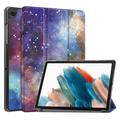 Samsung Galaxy Tab A9 Tri-Fold Serie Smart Folio Hülle - Galaxie