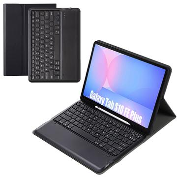 Samsung Galaxy Tab S10 FE+ Bluetooth Tastaturhülle - Schwarz