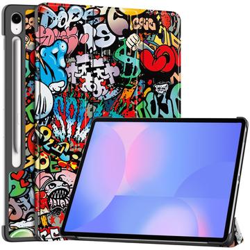 Samsung Galaxy Tab S10 FE+ Tri-Fold Series Smart Folio Hülle - Graffiti