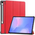 Samsung Galaxy Tab S10 FE+ Tri-Fold Series Smart Folio Hülle - Rot