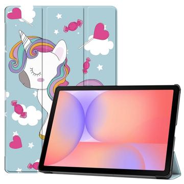 Samsung Galaxy Tab S10 Lite Tri-Fold Serie Smart Folio Hülle - Einhorn