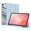 Samsung Galaxy Tab S11 Dux Ducis Toby Tri-Fold Smart Folio Hülle - Baby Blau
