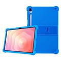 Samsung Galaxy Tab S11 Silikonhülle mit Kickstand - Blau