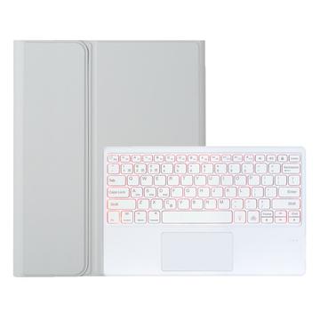 Samsung Galaxy Tab S11 Ultra Bluetooth Tastaturhülle mit Touchpad - Grau