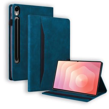 Samsung Galaxy Tab S11 Ultra Business Style Folio Hülle - Blau
