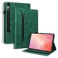 Samsung Galaxy Tab S11 Ultra Business Style Folio Hülle - Grün